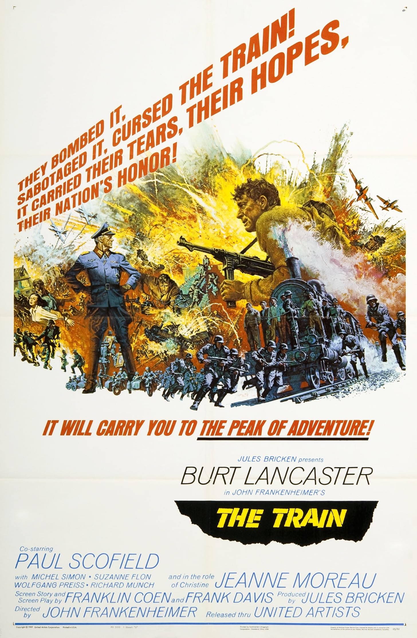 Download The Train (1964) {English With Subtitles} 480p [500MB] || 720p [1.2GB] || 1080p [3GB]