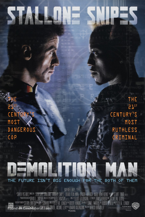 Download Demolition Man (1993) Dual Audio (Hindi-English) Bluray 480p [375MB] || 720p [1.15GB] || 1080p [2.84GB]