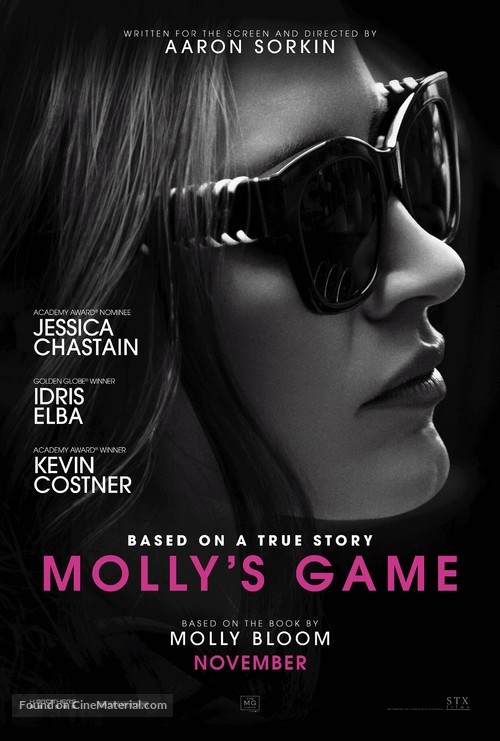 Download Molly’s Game (2017) {English Audio With Subtitles} 480p [420MB] || 720p [1.15GB] || 1080p [2.23GB]