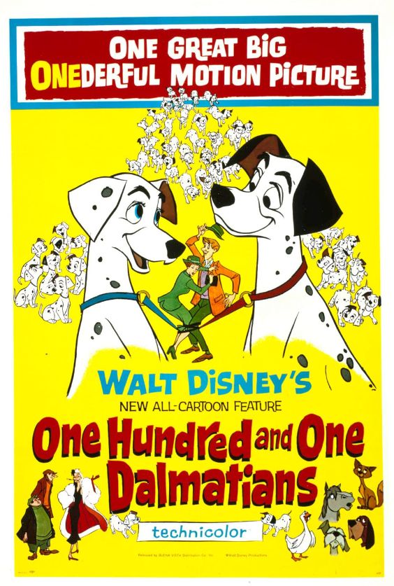 Download One Hundred And One Dalmatians (1961) Dual Audio (Hindi-English) Bluray 480p [250MB] || 720p [710MB] || 1080p [1.59GB]
