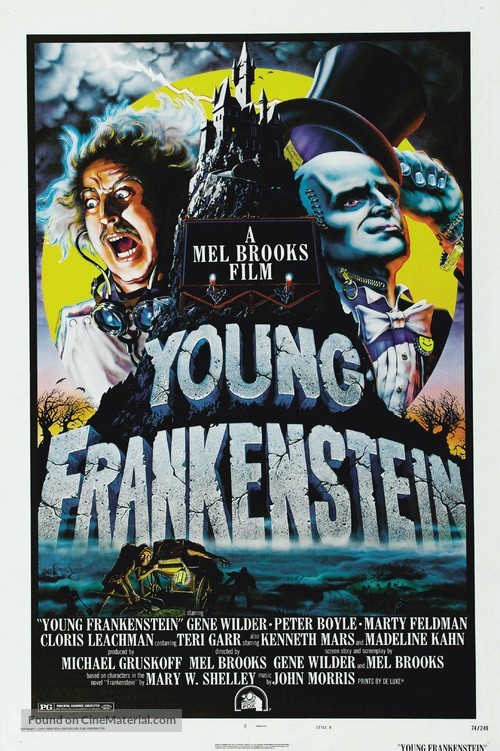 Download Young Frankenstein (1974) {English Audio With Subtitles} 480p [500MB] || 720p [1GB] || 1080p [2.86GB]